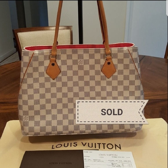 Louis Vuitton Handbags - Authentic Louis Vuitton Calvi Damier Azur